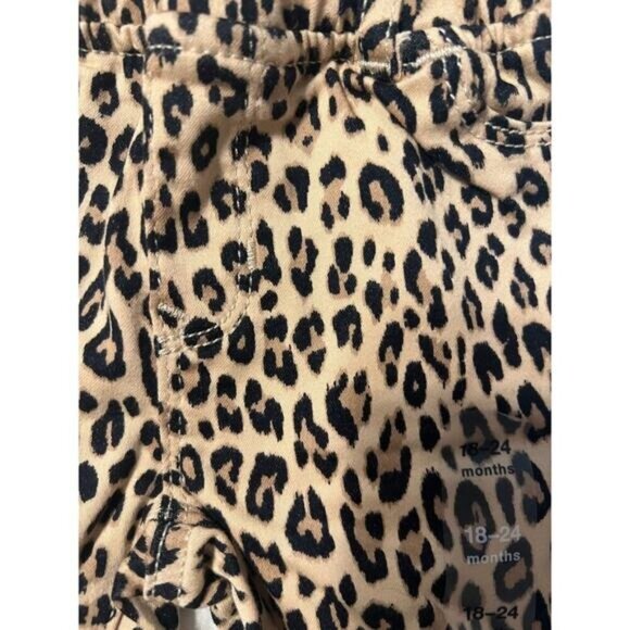 Baby GAP Leopard Jeans Infant Girls Size 18-24 months New with Tags Cotton Smoke - Picture 3 of 3